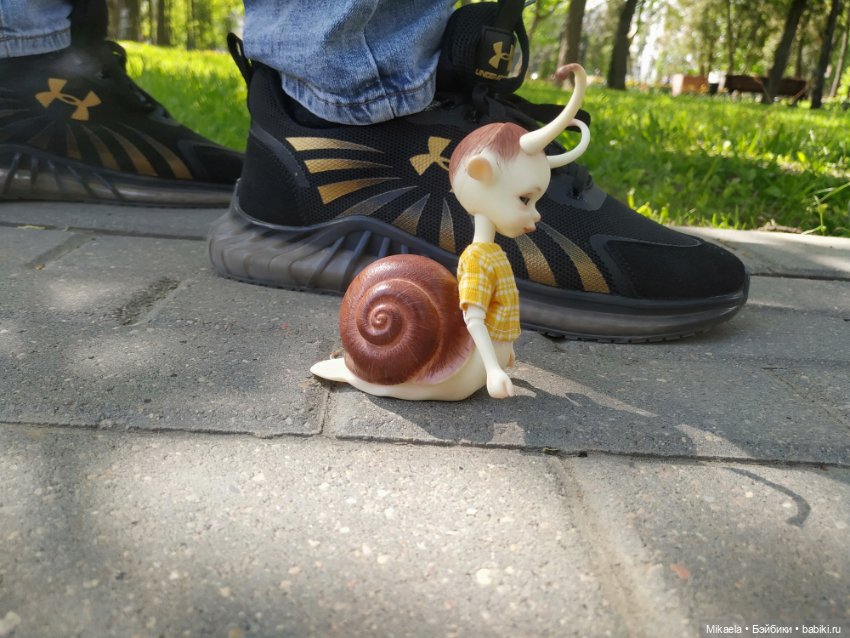 Один мой день с Улитосиком