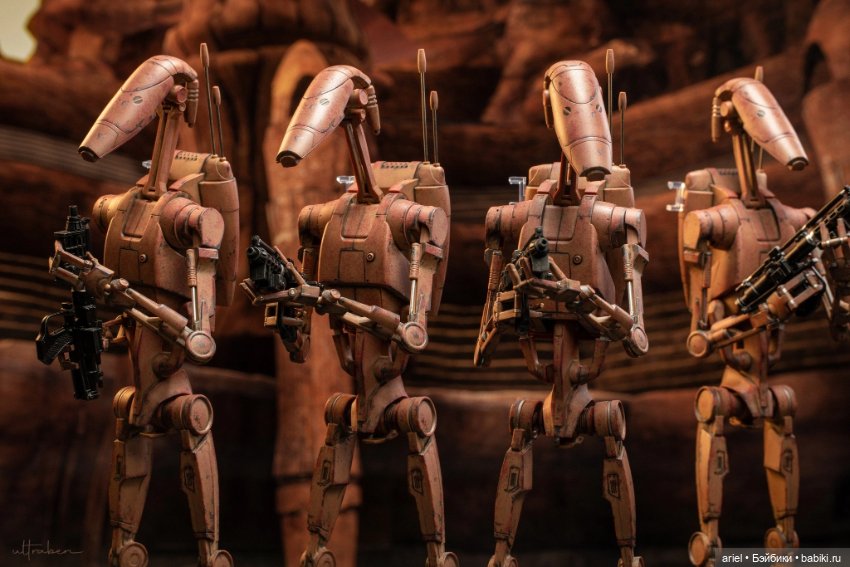 В Гонконге состоялся релиз фигурки Боевого Дроида от Hot Toys по мотивам фильма «Звёздные войны. Эпизод II: Атака клонов»