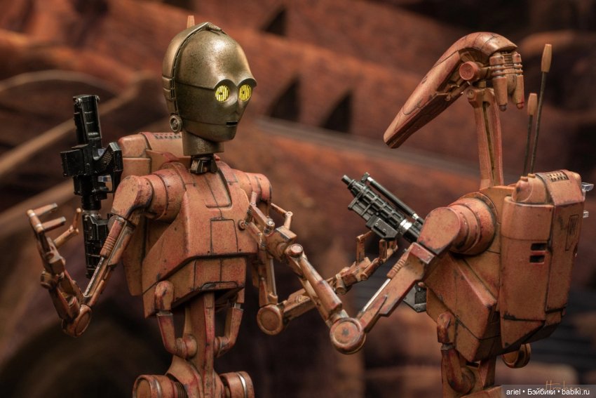 В Гонконге состоялся релиз фигурки Боевого Дроида от Hot Toys по мотивам фильма «Звёздные войны. Эпизод II: Атака клонов» (фото 4)