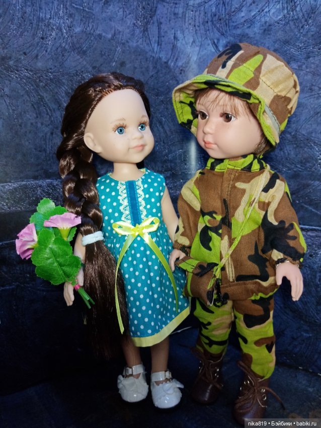 К дню Победы — Одежда и обувь для кукол своими руками: фото (фото 6)