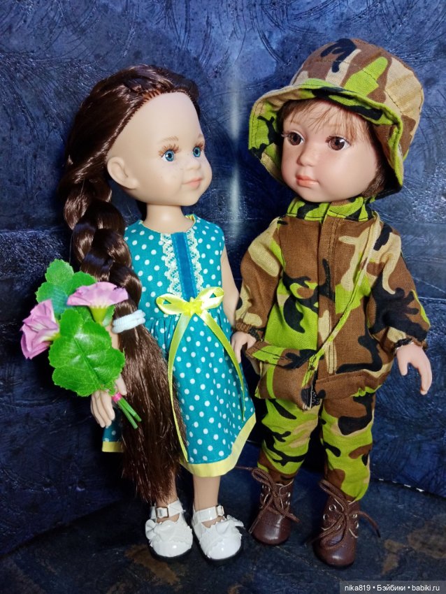 К дню Победы — Одежда и обувь для кукол своими руками: фото (фото 7)