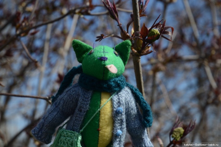 И так зелёные — Авторские мишки Тедди и друзья: фото