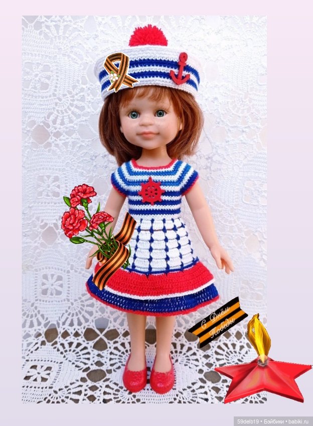 С Днём Победы — Куклы Paola Reina (Паола Рейна): новинки (фото 4)