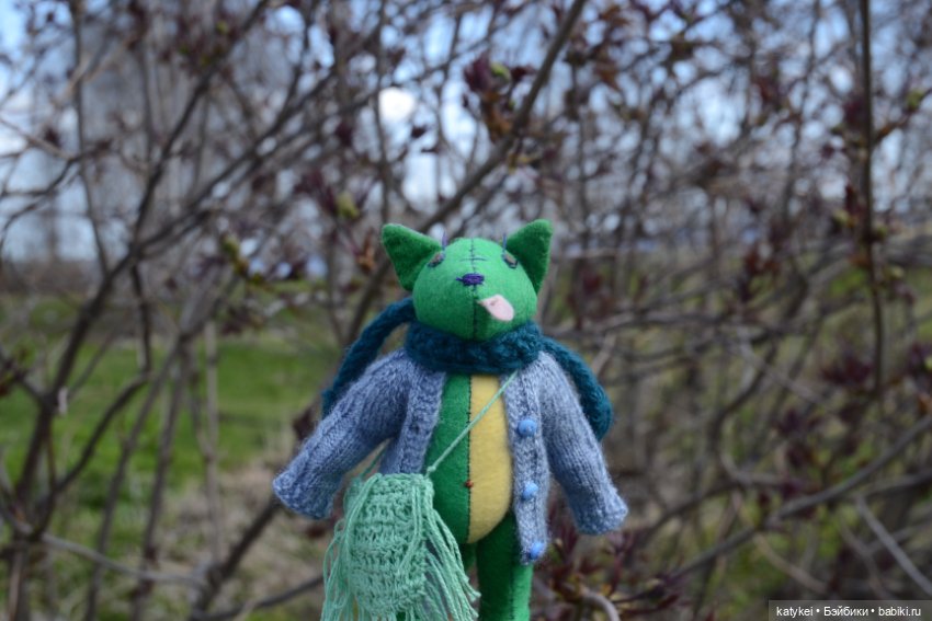 И так зелёные — Авторские мишки Тедди и друзья: фото