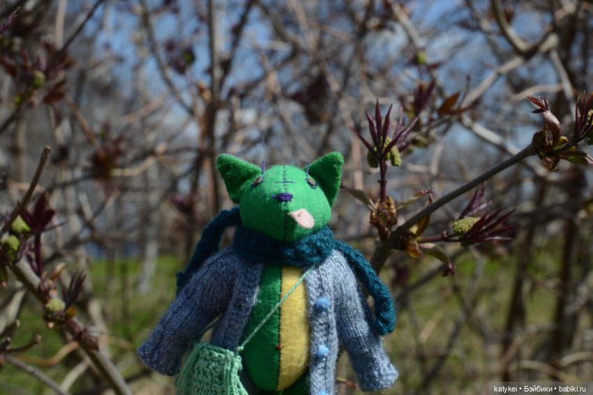 И так зелёные — Авторские мишки Тедди и друзья: фото