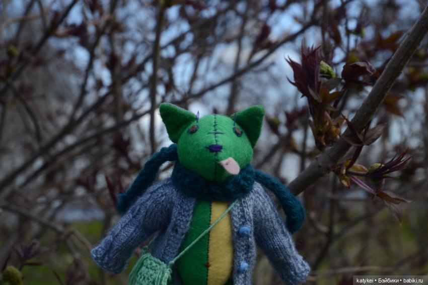 И так зелёные — Авторские мишки Тедди и друзья: фото