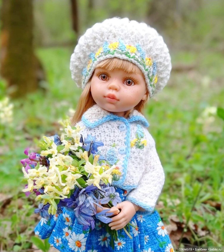 Цветущий май — Куклы Paola Reina (Паола Рейна): новинки (фото 10)