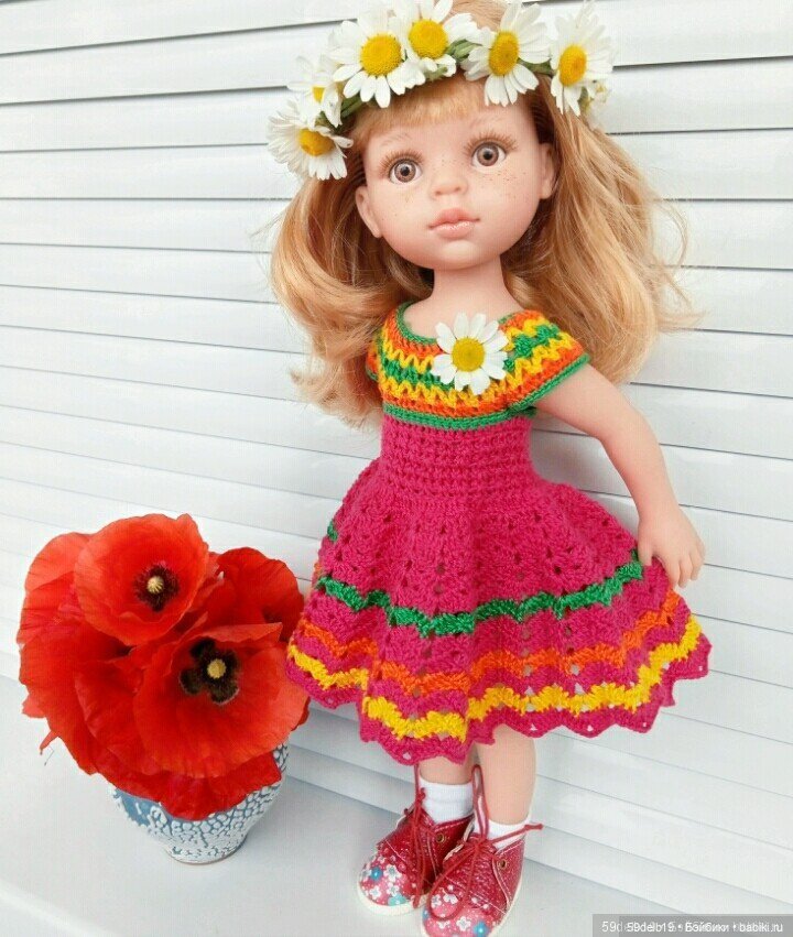 Цветущий май — Куклы Paola Reina (Паола Рейна): новинки (фото 7)