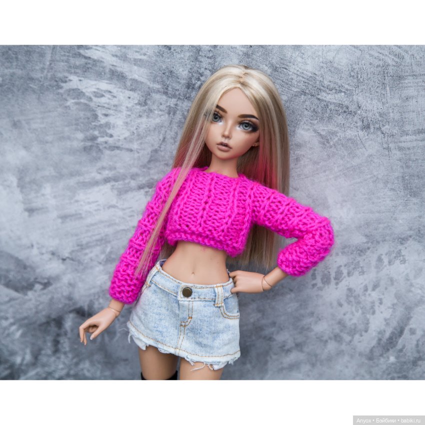 Первое вязаное на Минифи — Одежда и обувь для кукол своими руками: фото