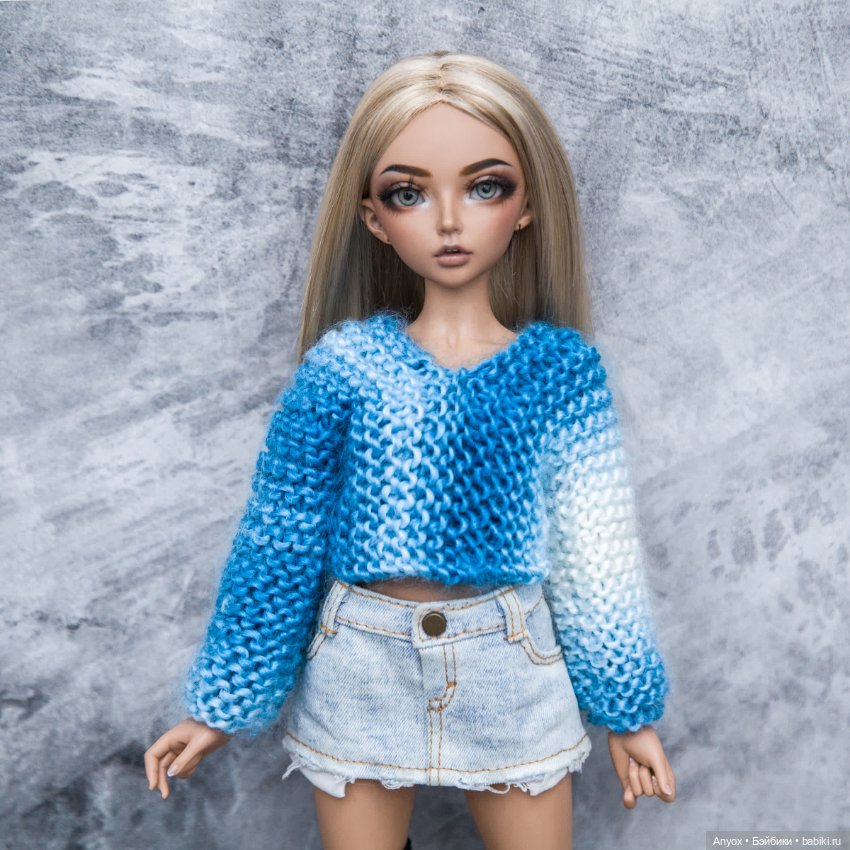 Первое вязаное на Минифи — Одежда и обувь для кукол своими руками: фото