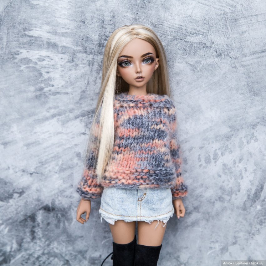 Первое вязаное на Минифи — Одежда и обувь для кукол своими руками: фото (фото 8)
