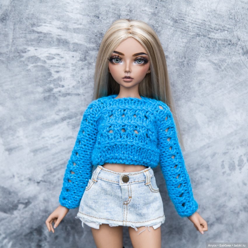 Первое вязаное на Минифи — Одежда и обувь для кукол своими руками: фото