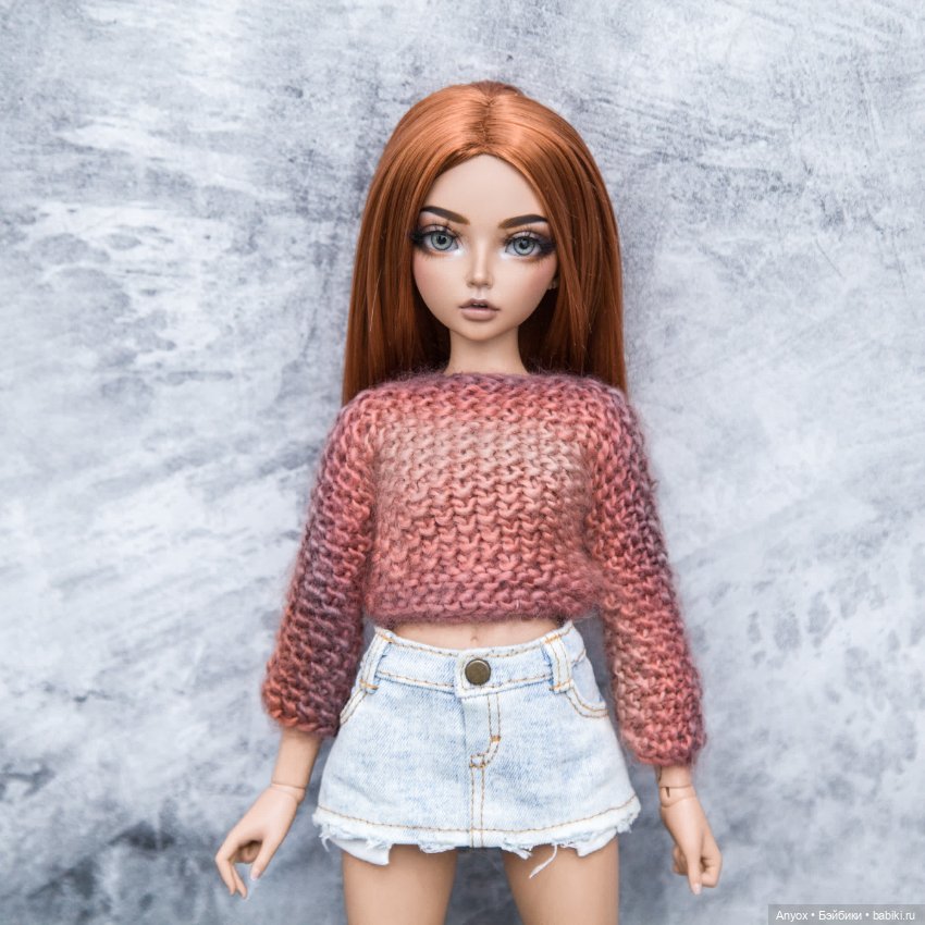 Первое вязаное на Минифи — Одежда и обувь для кукол своими руками: фото