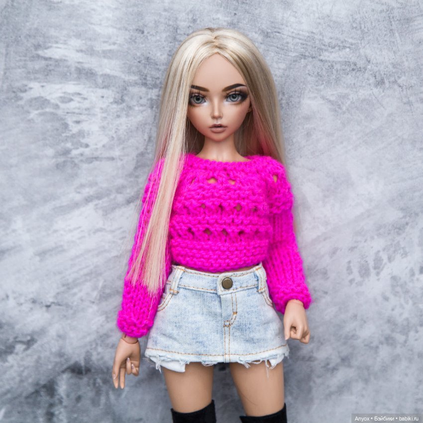 Первое вязаное на Минифи — Одежда и обувь для кукол своими руками: фото