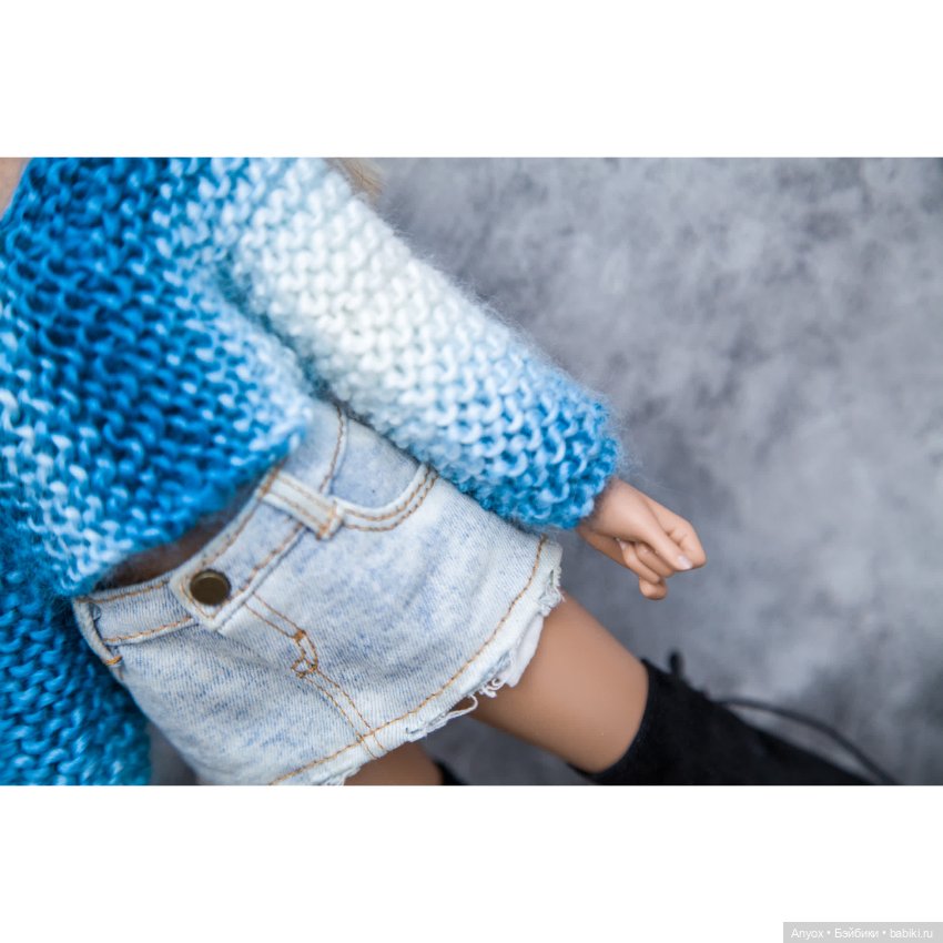 Первое вязаное на Минифи — Одежда и обувь для кукол своими руками: фото