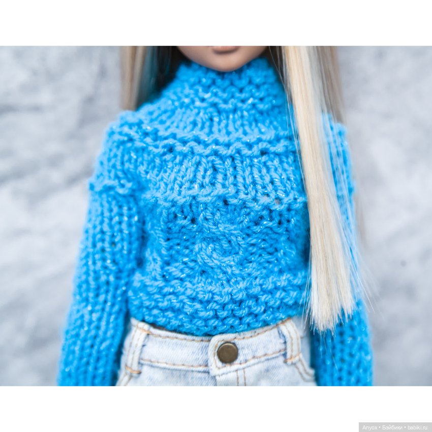 Первое вязаное на Минифи — Одежда и обувь для кукол своими руками: фото (фото 7)