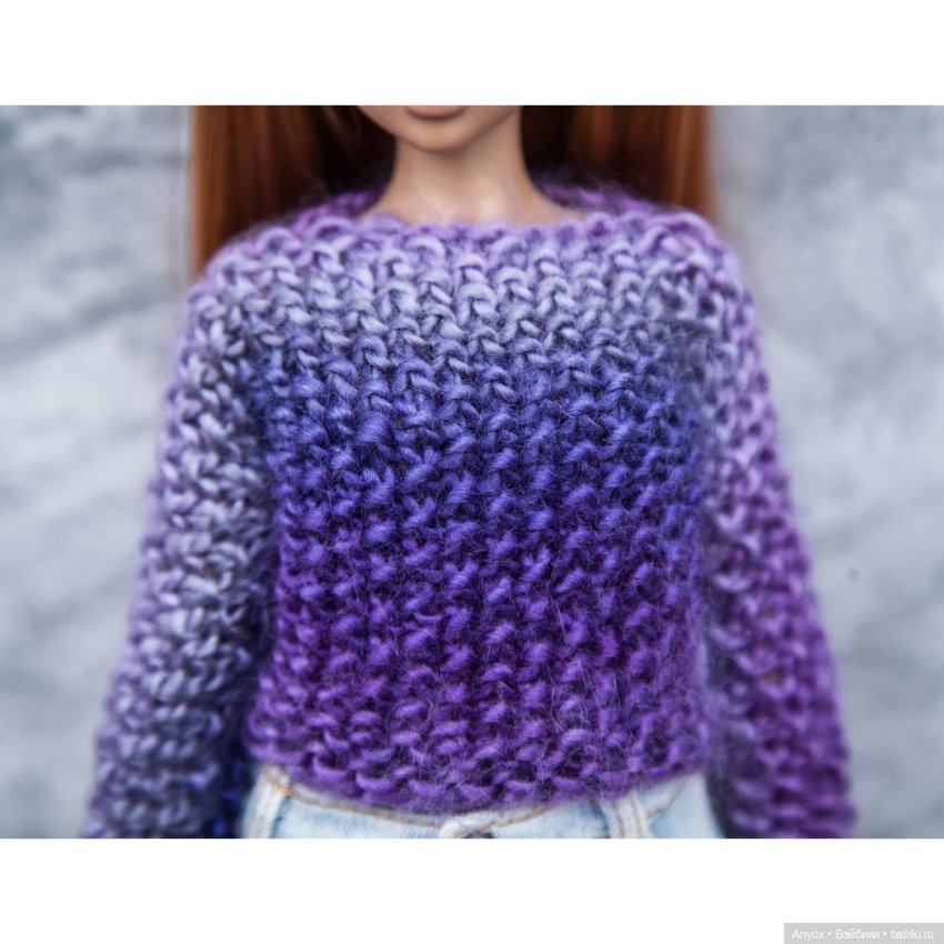 Первое вязаное на Минифи — Одежда и обувь для кукол своими руками: фото