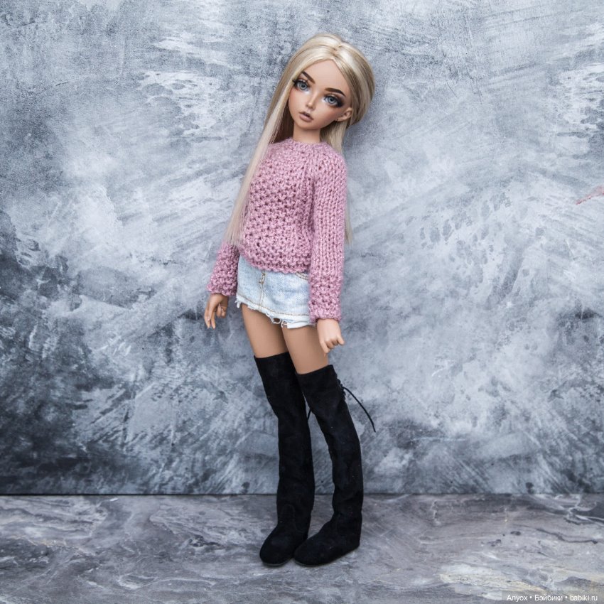 Первое вязаное на Минифи — Одежда и обувь для кукол своими руками: фото