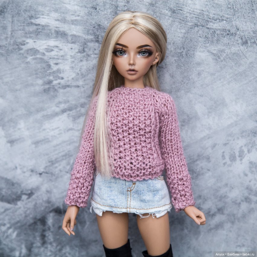 Первое вязаное на Минифи — Одежда и обувь для кукол своими руками: фото