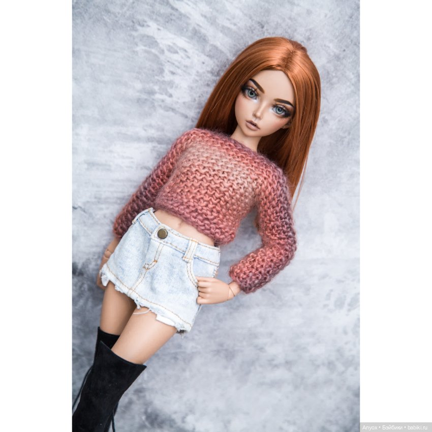 Первое вязаное на Минифи — Одежда и обувь для кукол своими руками: фото