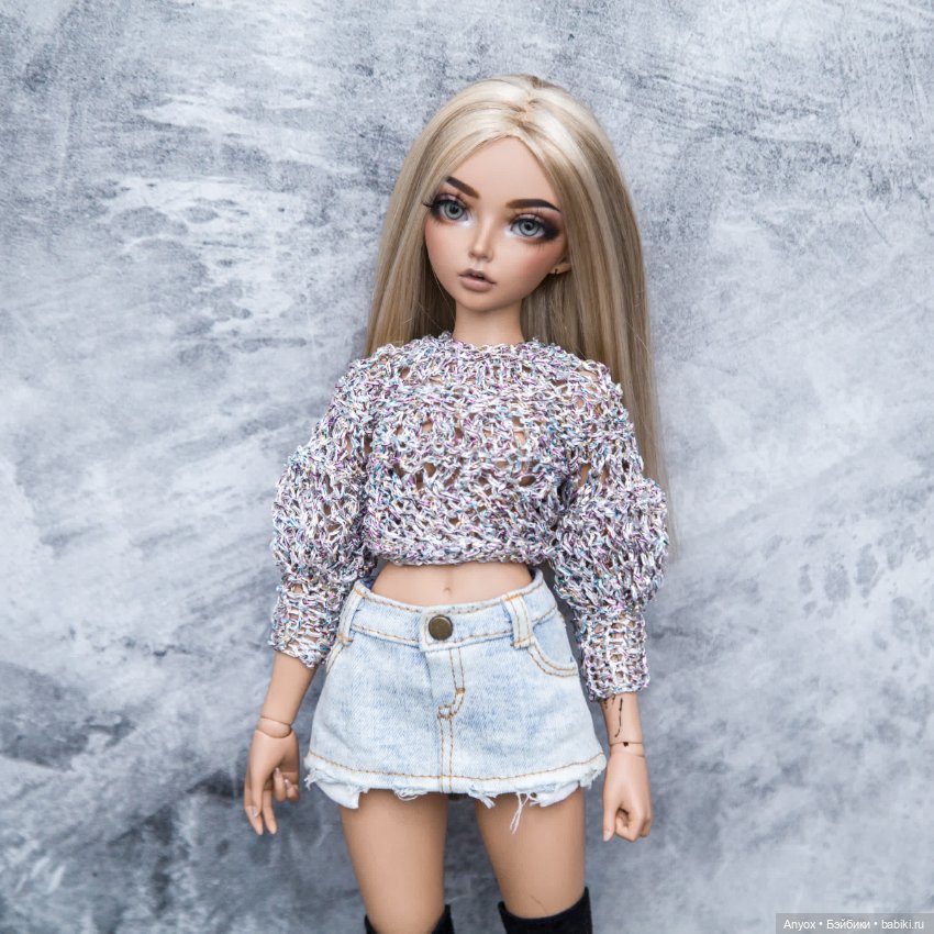 Первое вязаное на Минифи — Одежда и обувь для кукол своими руками: фото