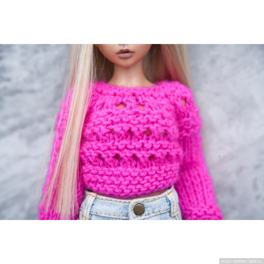 Первое вязаное на Минифи — Одежда и обувь для кукол своими руками: фото (фото 4)