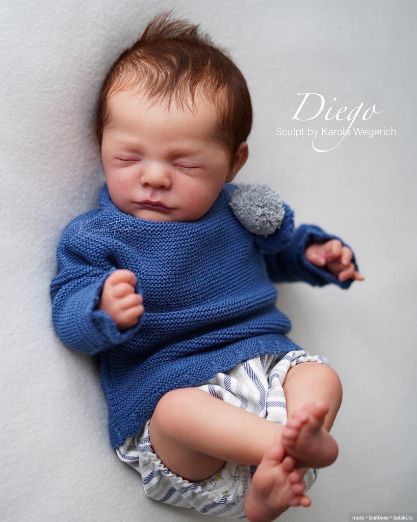 Diego скульптора Karola Wegerich, автор прототипа Bianca Franke (фото 2)