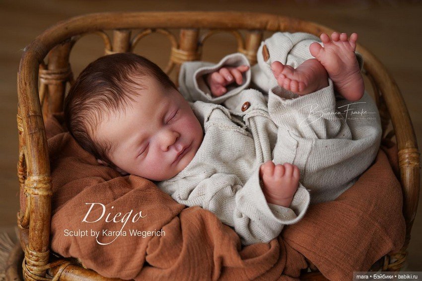 Diego скульптора Karola Wegerich, автор прототипа Bianca Franke (фото 7)