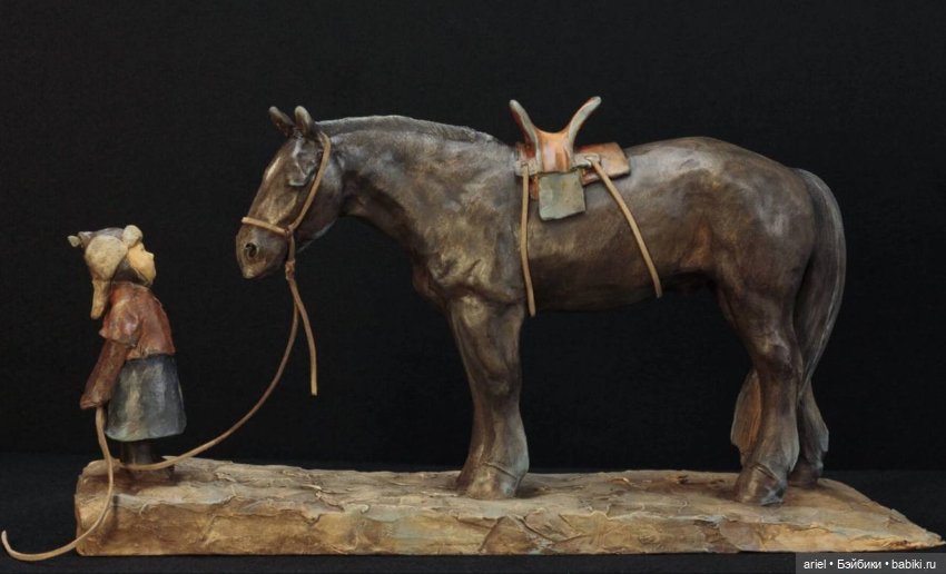 Глиняные скульптуры от Сандры Курливант (фото 9)