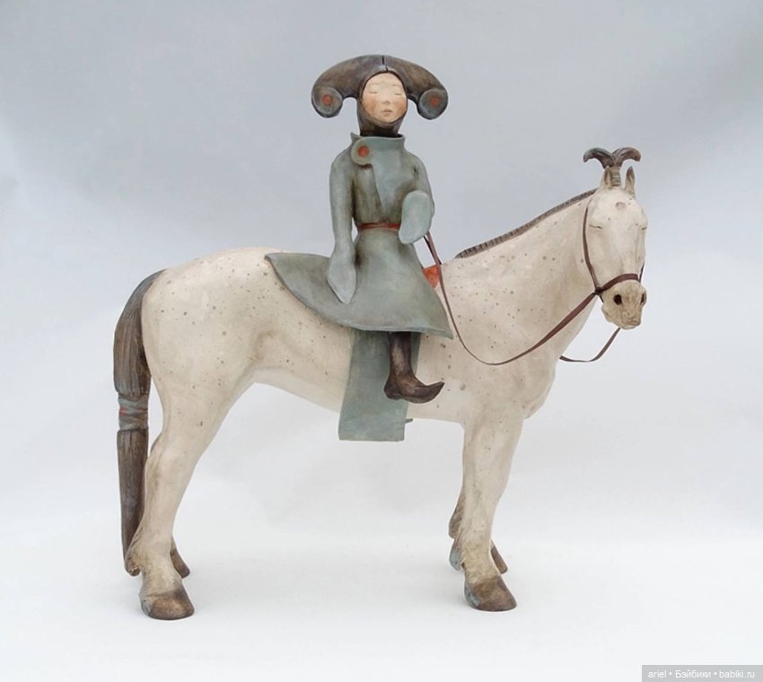 Глиняные скульптуры от Сандры Курливант (фото 6)