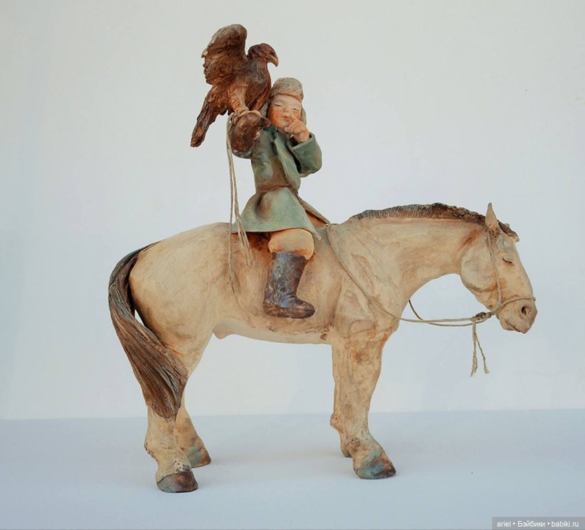 Глиняные скульптуры от Сандры Курливант (фото 5)