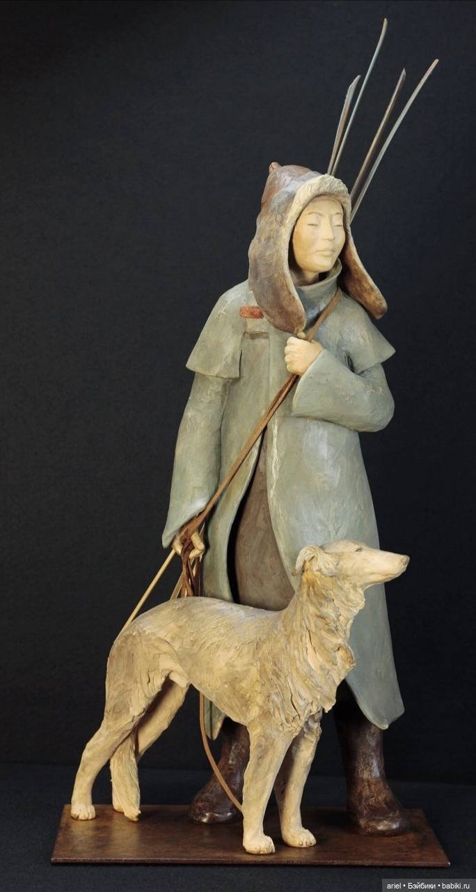 Глиняные скульптуры от Сандры Курливант (фото 7)