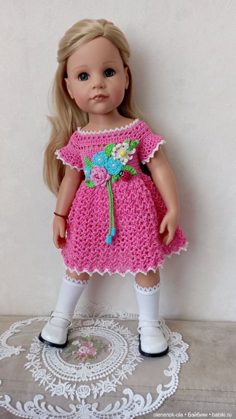 Вязаные платья — Одежда и обувь для кукол своими руками: фото