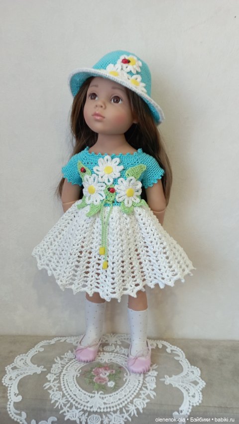 Вязаные платья — Одежда и обувь для кукол своими руками: фото