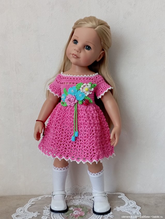 Вязаные платья — Одежда и обувь для кукол своими руками: фото