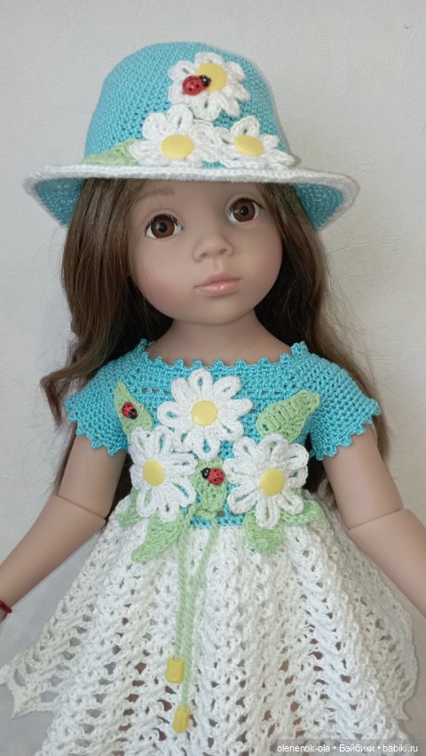 Вязаные платья — Одежда и обувь для кукол своими руками: фото (фото 5)