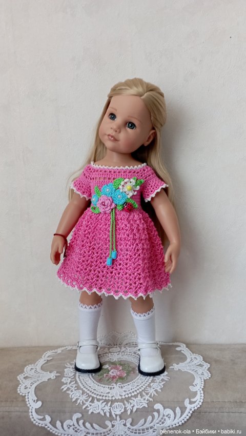 Вязаные платья — Одежда и обувь для кукол своими руками: фото