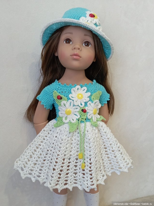 Вязаные платья — Одежда и обувь для кукол своими руками: фото