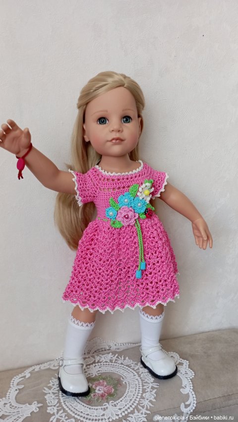Вязаные платья — Одежда и обувь для кукол своими руками: фото