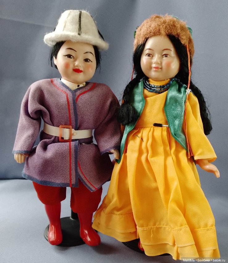 "Дружба народов" .Куклы МСФ в моей коллекции