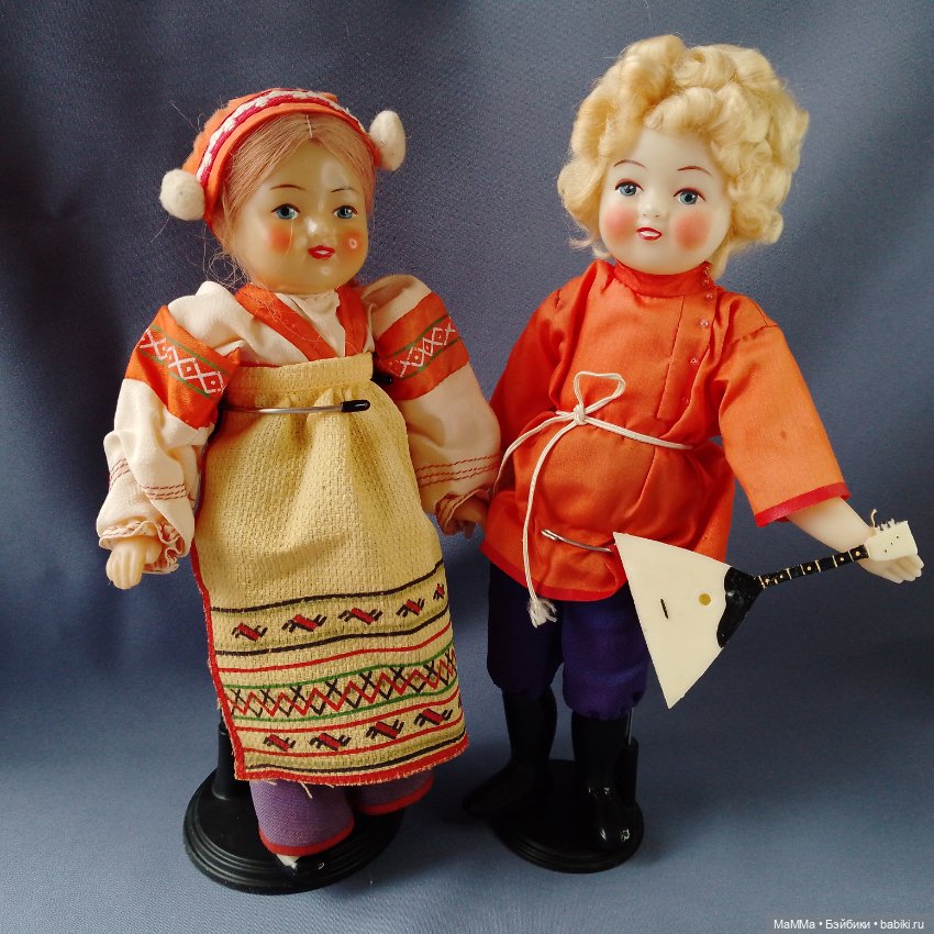"Дружба народов" .Куклы МСФ в моей коллекции