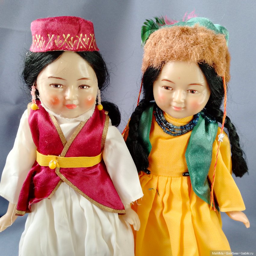 "Дружба народов" .Куклы МСФ в моей коллекции