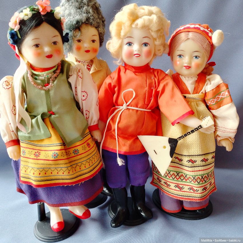 "Дружба народов" .Куклы МСФ в моей коллекции (фото 8)
