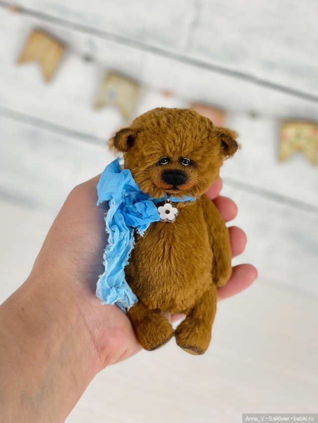 Тедди мишка Санни — Авторские мишки Тедди и друзья: фото (фото 2)