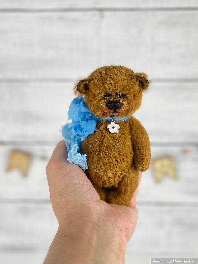 Тедди мишка Санни — Авторские мишки Тедди и друзья: фото (фото 4)