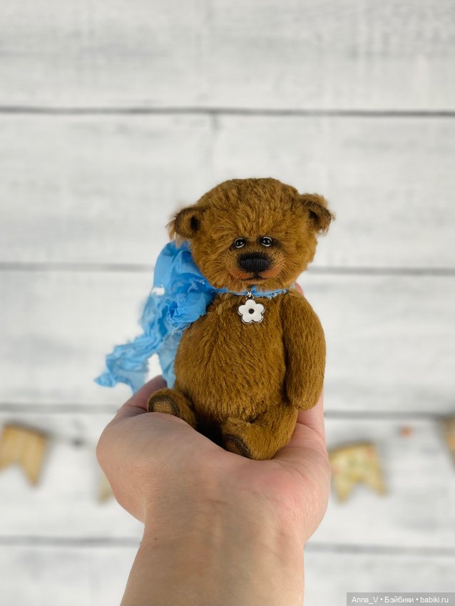 Тедди мишка Санни — Авторские мишки Тедди и друзья: фото (фото 3)