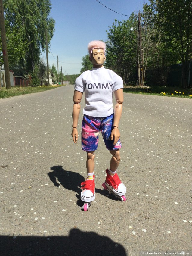 Кто куда, а мы на роликах кататься