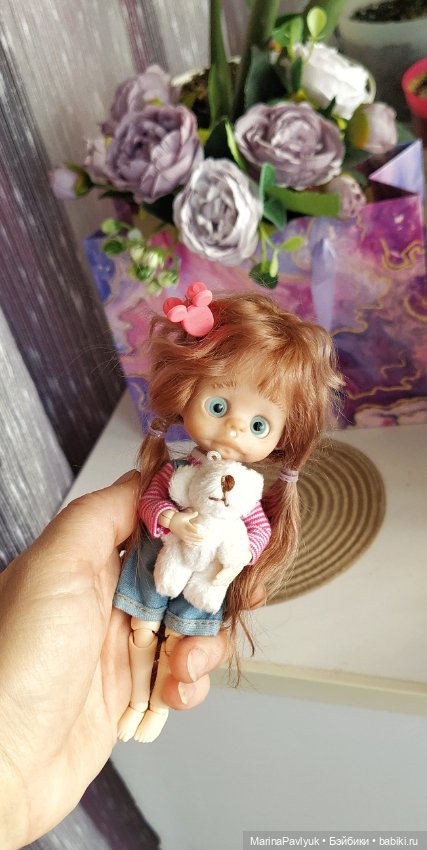 Малышки #obitsu11 — Куклы и тела Obitsu 11 (Ob11): гибриды (фото 5)