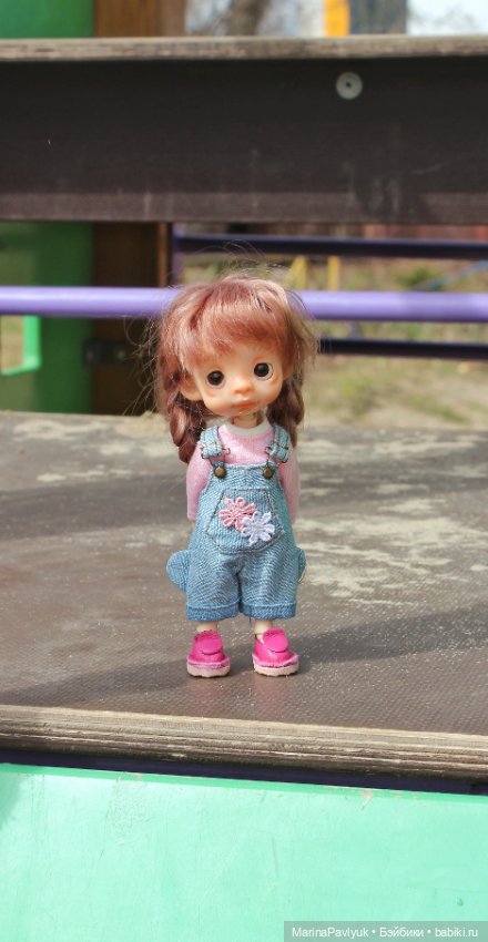 Малышки #obitsu11 — Куклы и тела Obitsu 11 (Ob11): гибриды (фото 4)
