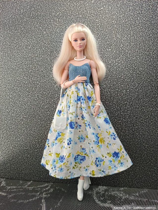 Оленька. Сарафан — Одежда и обувь для кукол своими руками: фото (фото 3)